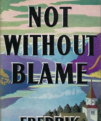 Not without blame, book cover