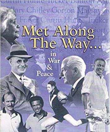 Met along the way, book cover