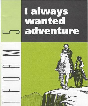 I always wanted adventure, Eleanor Forde Newton, booklet cover