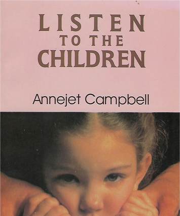 Listen to the children, book cover, Indian edition 2000
