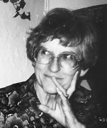 Kathleen Dodds Johnson B&W cropped portrait photo