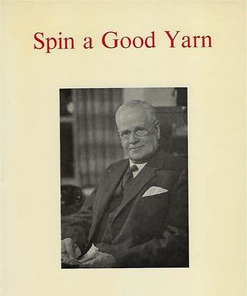 Spin a Good Yarn, by Virginia Wigan, book cover