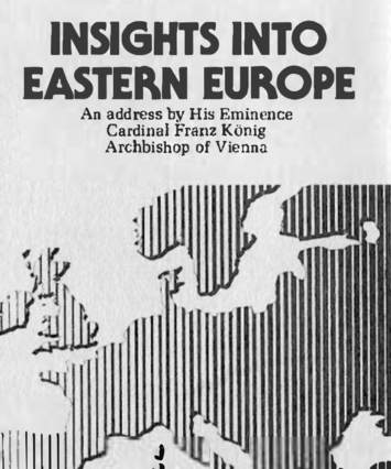 Cover of cassette recording: Insights into Eastern Europe