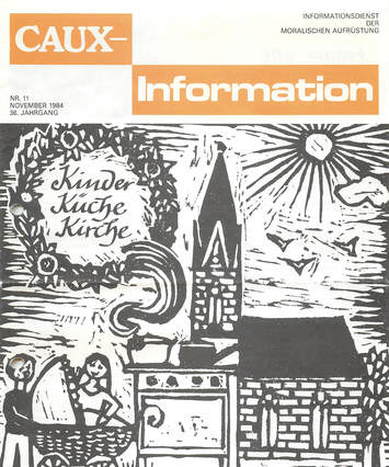 Periodical Cover for Caux Information