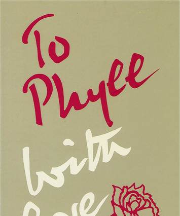 'To Phyll with love' by Bunny Austin, book cover