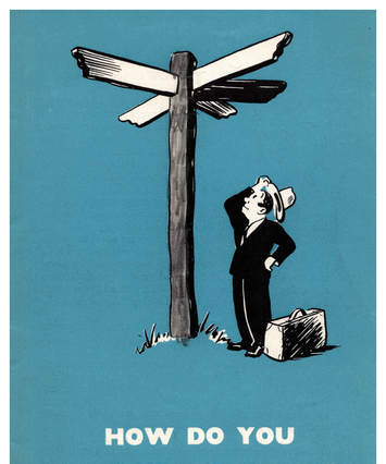 'How do you make up your mind', booklet cover