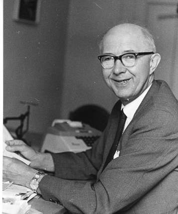 René Thonney, voluntary chief accountant in Caux