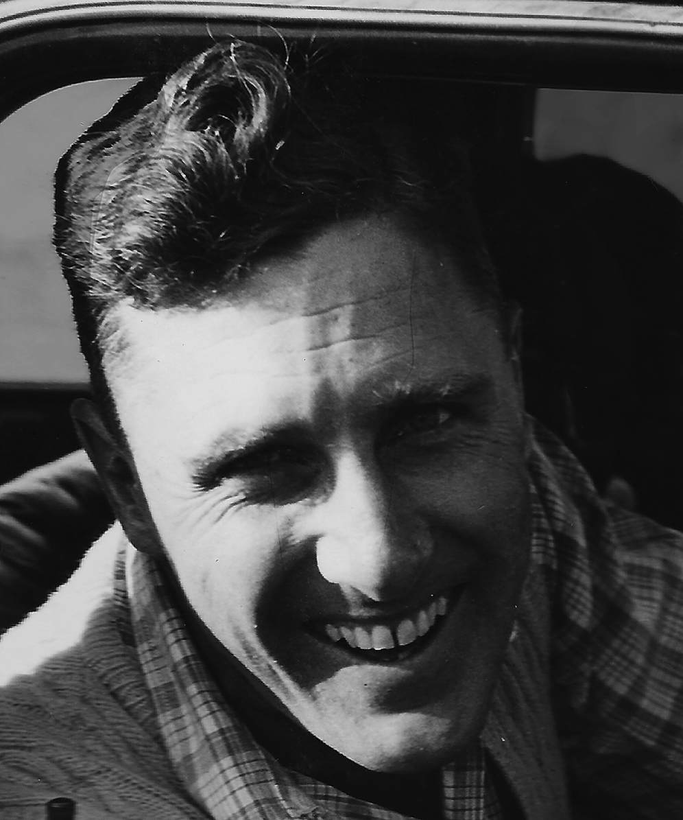 Alan Knight black&white portrait photo