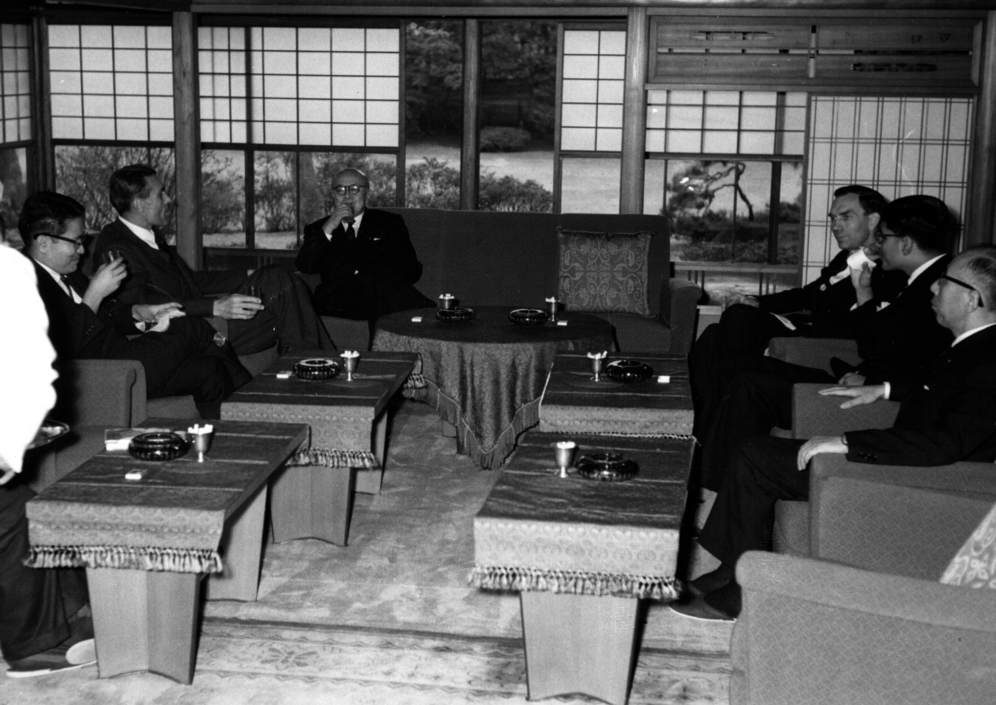 Peter Howard and Paul Campbell in Japan