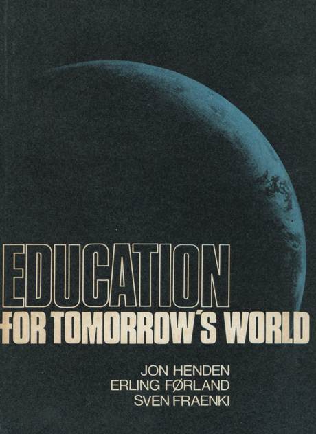 Education for tomorrow's world, book cover