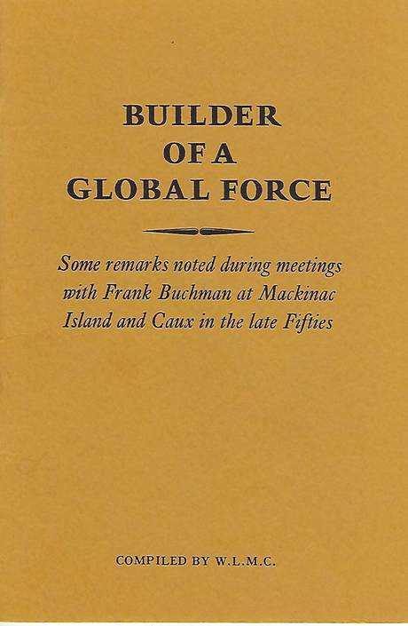 Builder of a global force, booklet cover
