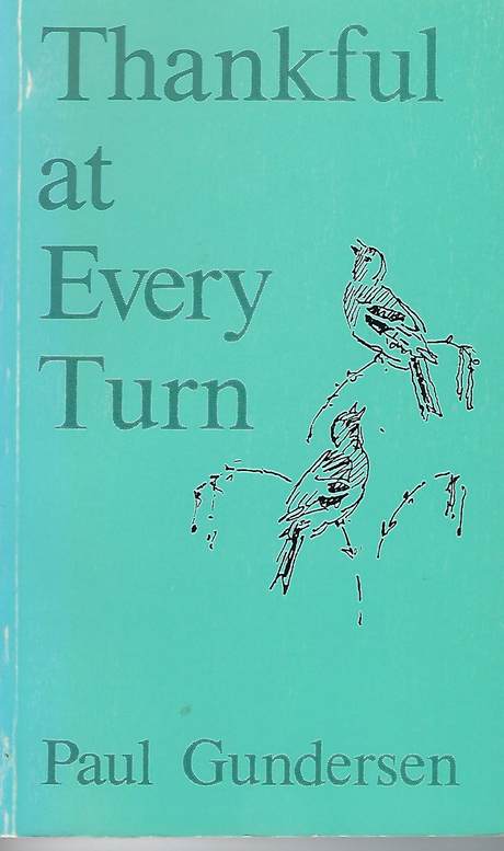 Thankful at every turn. Book cover