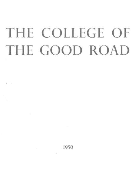 College of the Good Road cover