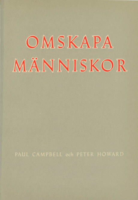 BookCover - 'Omskapa Världen' by HowardPeter & CampbellPaul in Swedish