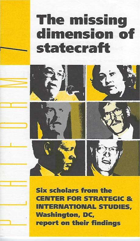 The missing dimension of statecraft, booklet cover