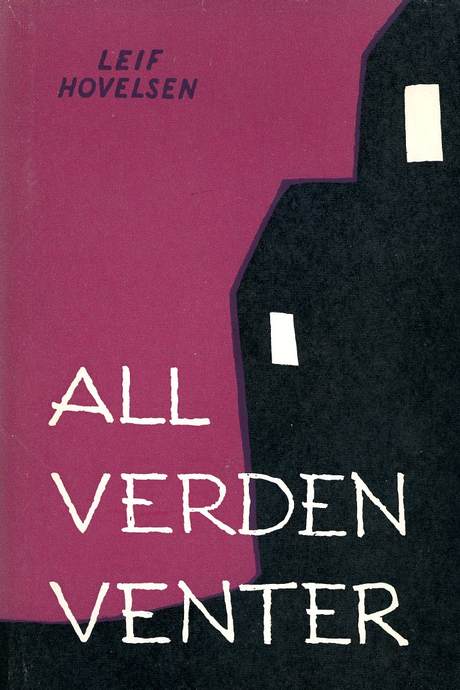 "All verden venter" book cover in Norwegian