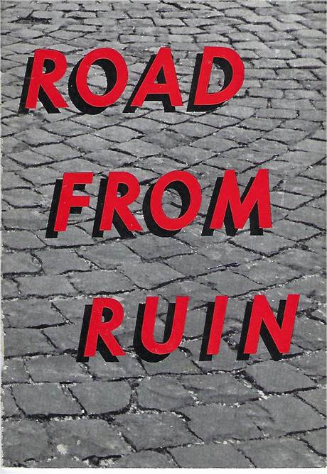 Road from Ruin, booklet cover