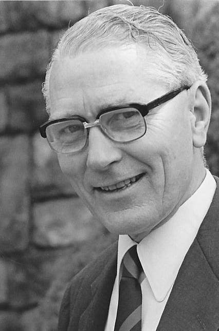 David Hind, bw portrait photo