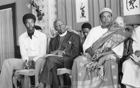 Ifo Amata, Bishop Kale,Ifoghale John Amata, B&W portrait photo