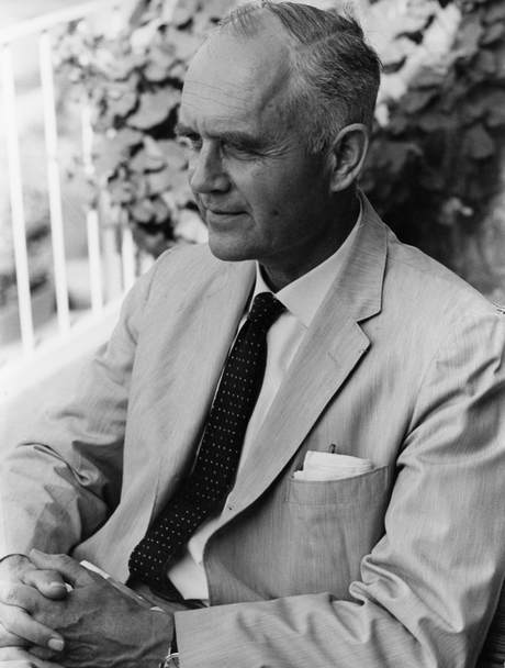 Michael Barrett, B&W portrait photo