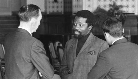 His Royal Highness Prince Masitsela Dlamini in Caux in the early 1970s
