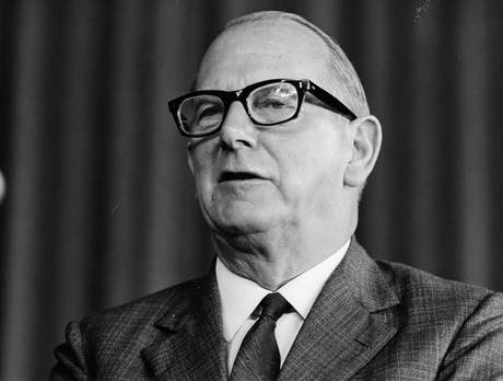 Stanley Barnes, B&W portrait photo