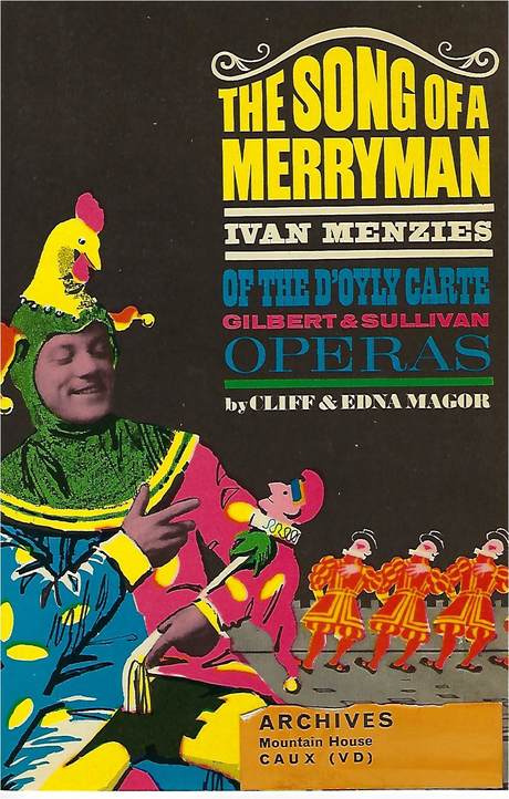 The Song of a Merryman, book cover