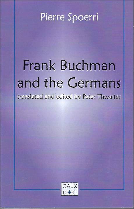 Frank Buchman and the Germans, cover