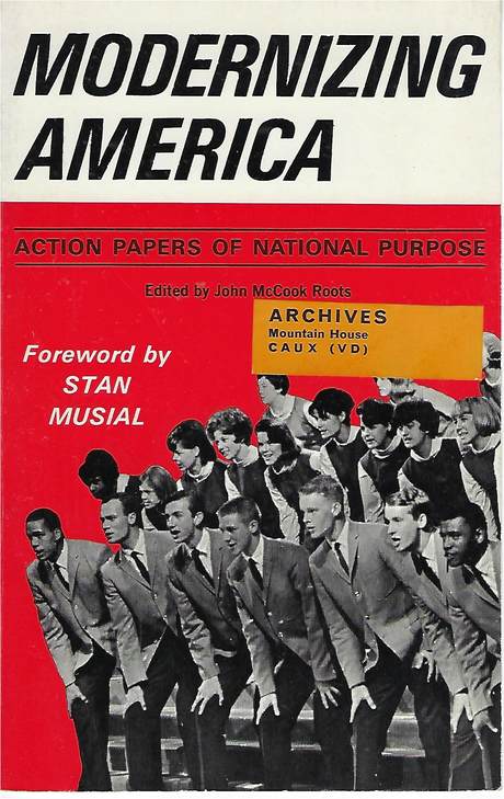 "Modernizing America" book cover, 1965