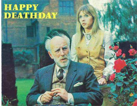 "Happy Deathday" cover of the brochure of the film