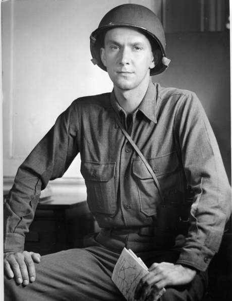Leland Holland in uniform