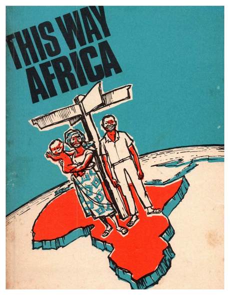 'This way Africa' booklet cover