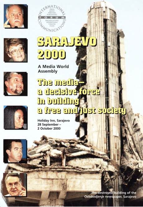 Cover report with portraits