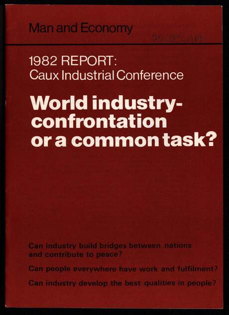 1982 Report: Caux Industrial Conference